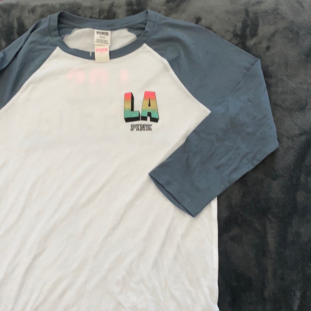 Pink LA Exclusive Baseball Top
